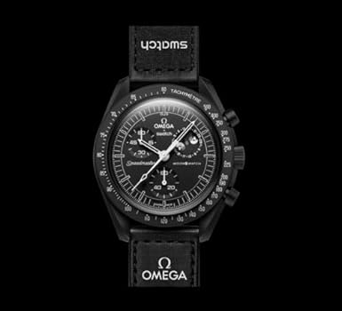 Snoopy x OMEGA x Swatch MoonSwatch 黒 Swatch X Omega Moonswatch - Snoopy Black – Marc Gebauer
